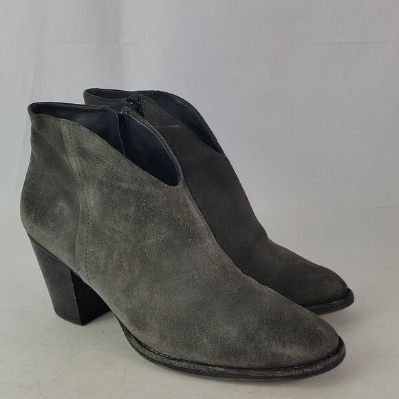 Paul Green Delgado Suede Leather Women's Ankle Boots - Picture 1 of 16